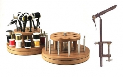 Vises and fly tying equipments